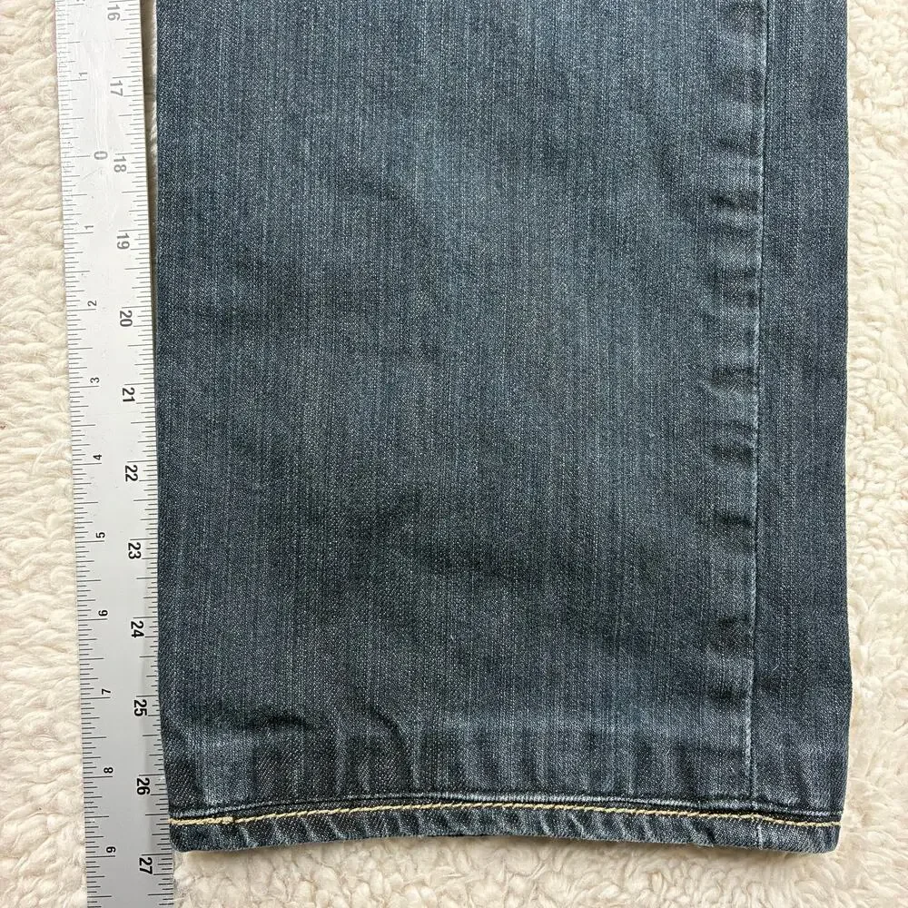 Levi's 501 Jeans Mens 36x 30 Dark Wash Denim Original Straight Fit Button Fly